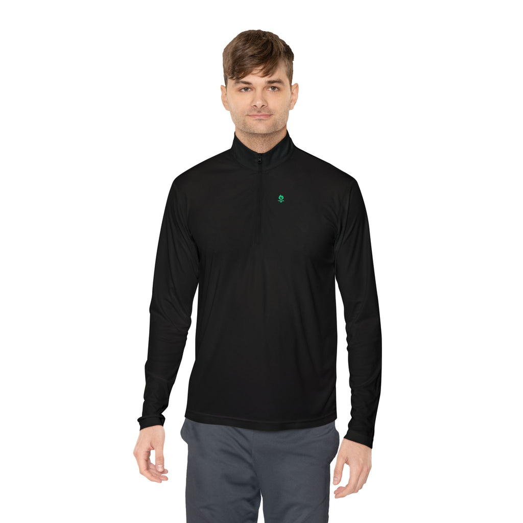 Poker Scoops Live Quarter-Zip — Black