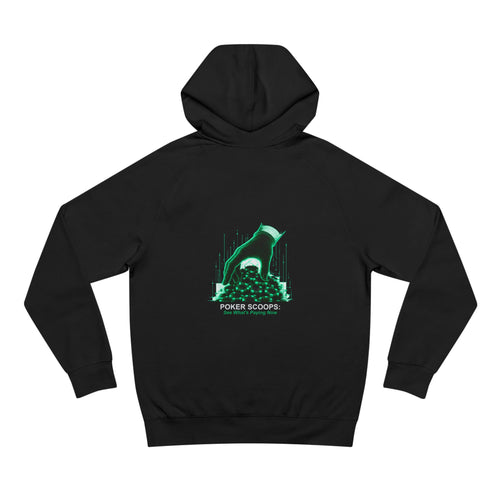 Poker Scoops Live Pullover Hoodie — Black (Intel Back)