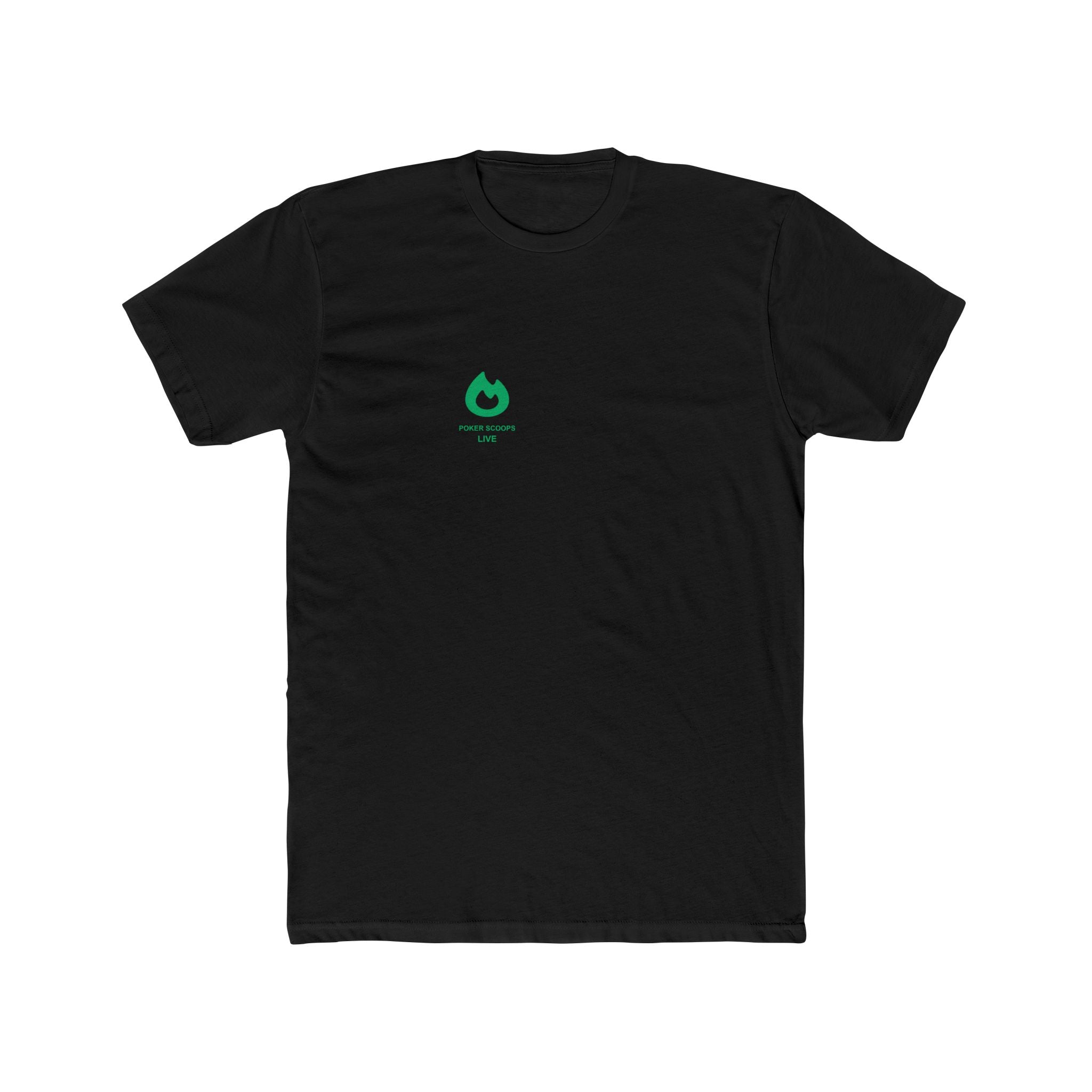 Poker Scoops Live Tee — Black