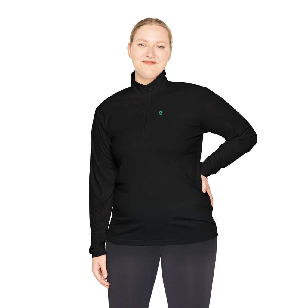 Poker Scoops Live Quarter-Zip — Black