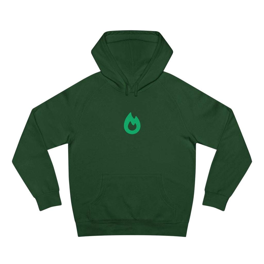 PSL Flame Zip Hoodie — Green
